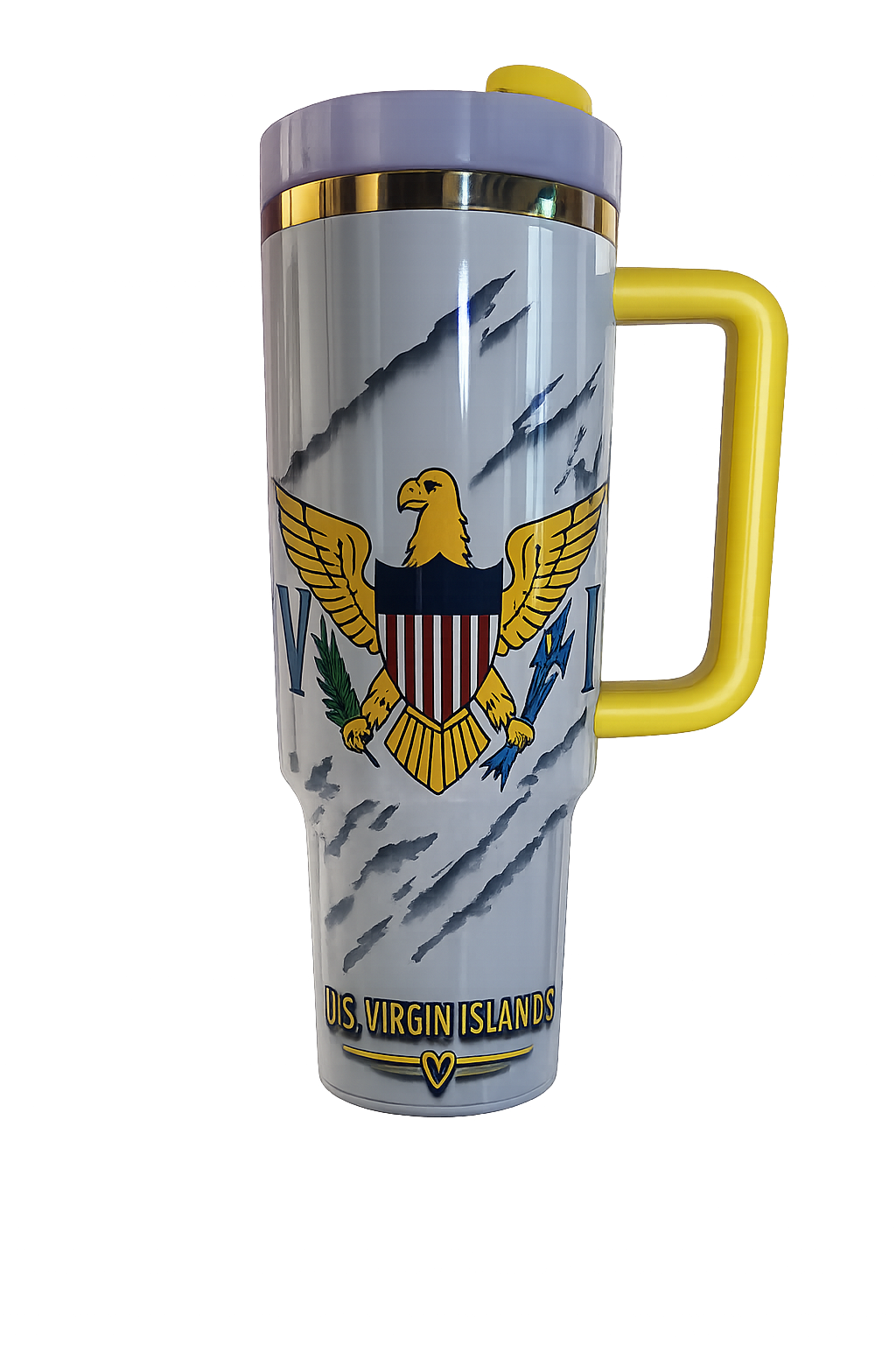 Boopsyé U.S Virgin Islands 40oz Tumbler