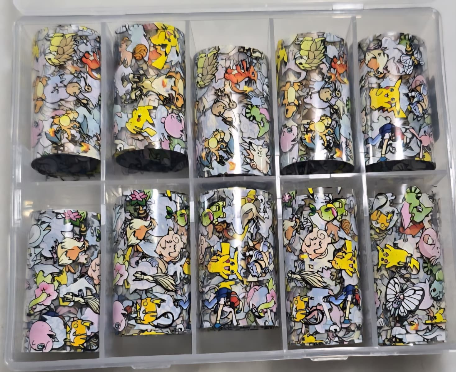 Boopsyé Nail Transfer Foil Pokémon