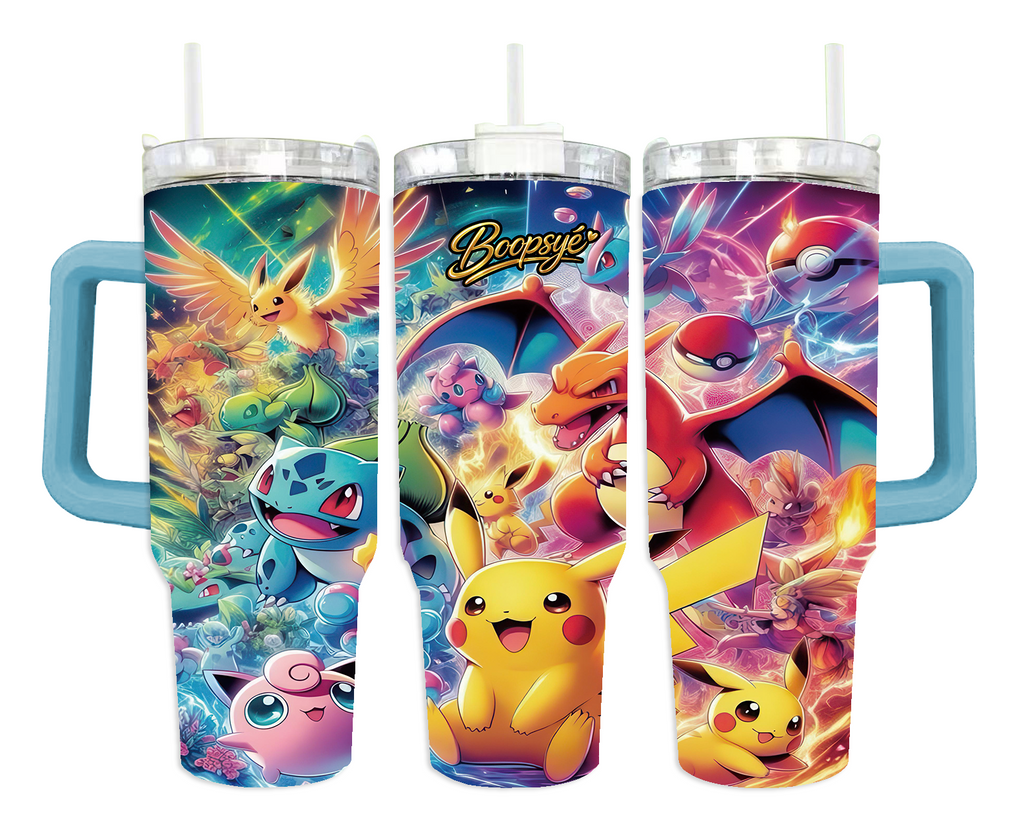 Boopsyé Pokémon 40oz Tumbler