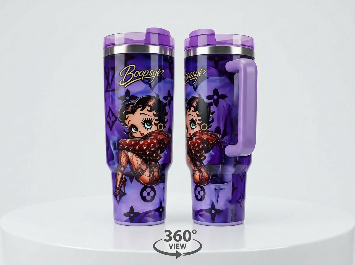 Boopsyé Betty-Boop 40oz Tumbler